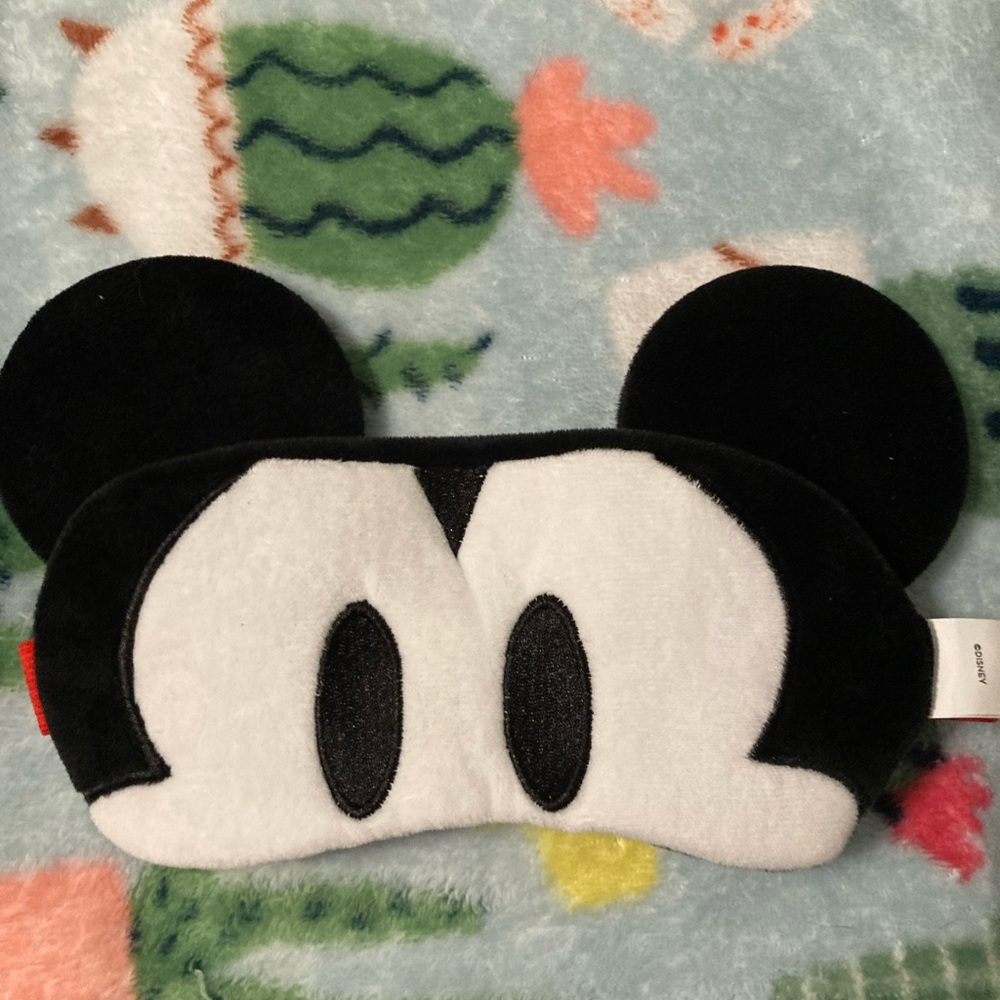 Mickey Mouse Black and White Sleep Mask
